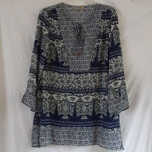 FIGUREARO & flower Boho tunic